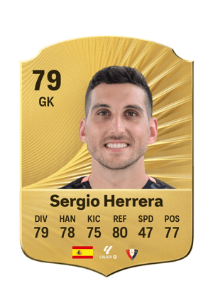 Sergio Herrera - 79 - Rare