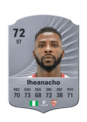 Iheanacho - 72 - Rare