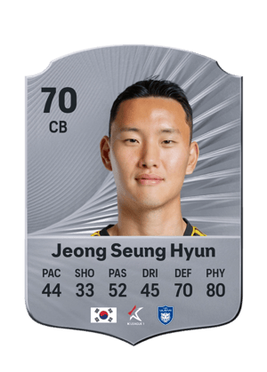 Jeong Seung Hyun - 70 - Rare