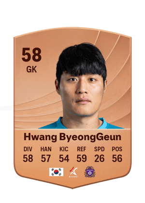 Hwang ByeongGeun - 58 - Common