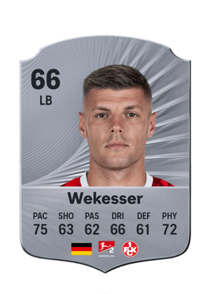 Wekesser - 66 - Rare