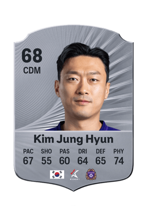 Kim Jung Hyun - 68 - Rare
