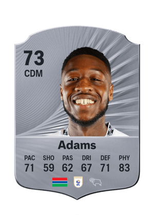 Adams - 73 - Rare