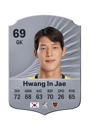 Hwang In Jae - 69 - Rare