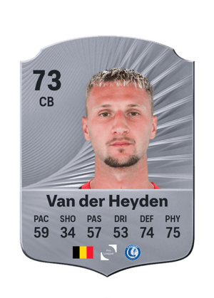 Van der Heyden - 73 - Rare