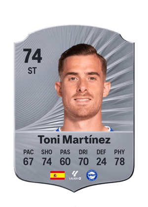 Toni Martínez - 74 - Rare