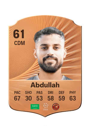 Abdullah - 61 - Rare