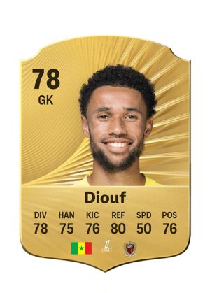 Diouf - 78 - Rare