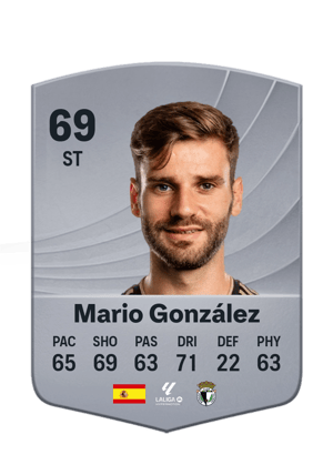 Mario González - 69 - Common