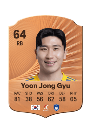 Yoon Jong Gyu - 64 - Rare