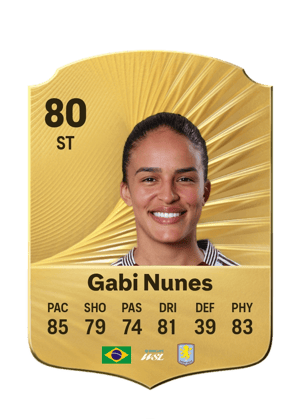 Gabi Nunes - 80 - Rare