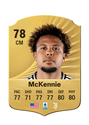McKennie - 78 - Rare