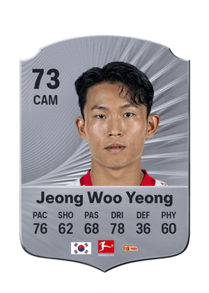 Jeong Woo Yeong - 73 - Rare