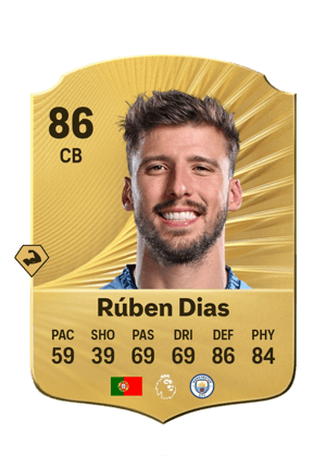 Rúben Dias - 86 - Rare