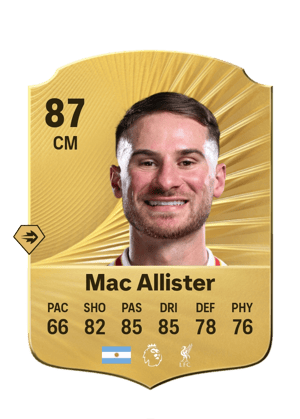 Mac Allister - 87 - Rare