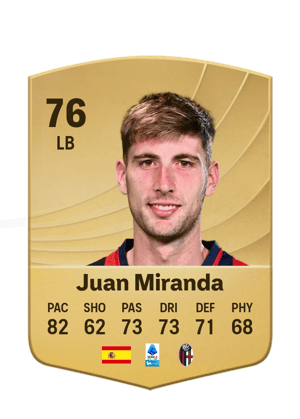 Juan Miranda - 76 - Common