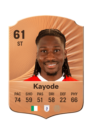 Kayode - 61 - Rare