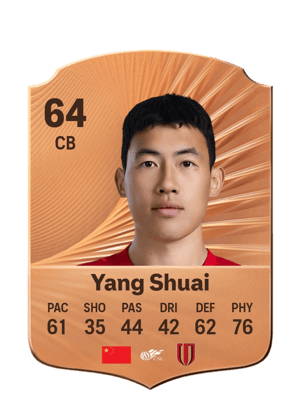 Yang Shuai - 64 - Rare