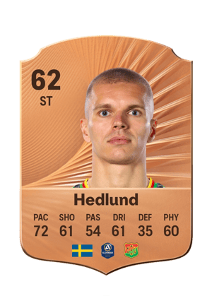 Hedlund - 62 - Rare