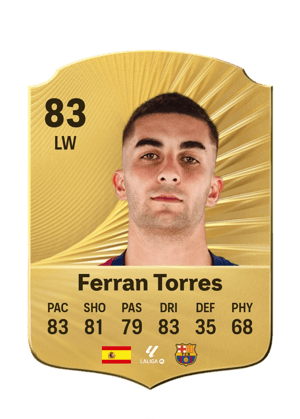 Ferran Torres - 83 - Rare