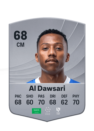 Al Dawsari - 68 - Common