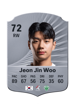 Jeon Jin Woo - 72 - Rare