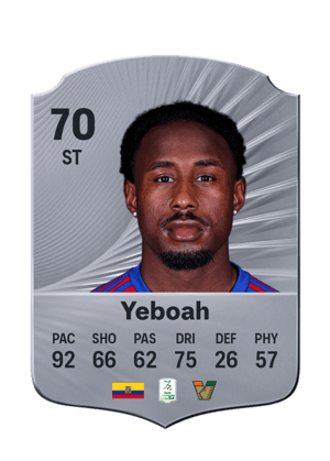 Yeboah - 70 - Rare