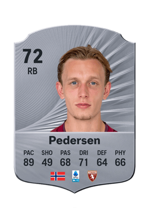 Pedersen - 72 - Rare