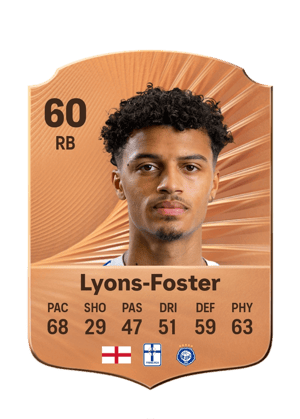 Lyons-Foster - 60 - Rare