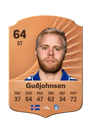 Guðjohnsen - 64 - Rare