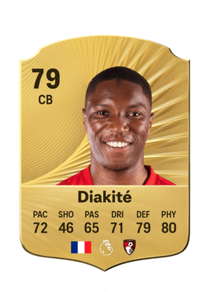 Diakité - 79 - Rare