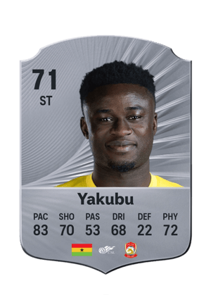 Yakubu - 71 - Rare