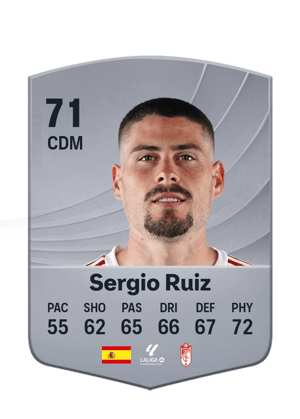 Sergio Ruiz - 71 - Common