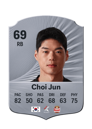 Choi Jun - 69 - Rare
