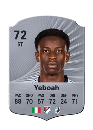 Yeboah - 72 - Rare