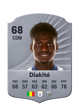 Diakité - 68 - Rare