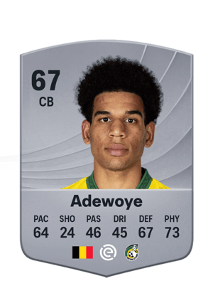 Adewoye - 67 - Common