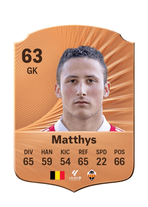 Matthys - 63 - Rare
