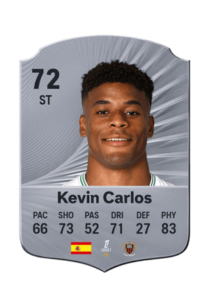 Kevin Carlos - 72 - Rare