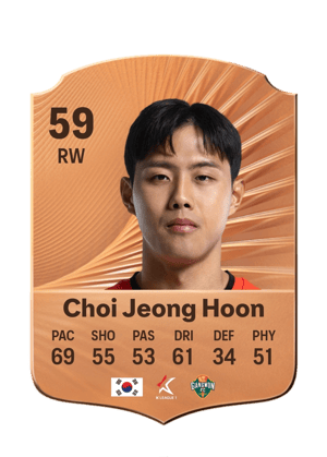 Choi Jeong Hoon - 59 - Rare