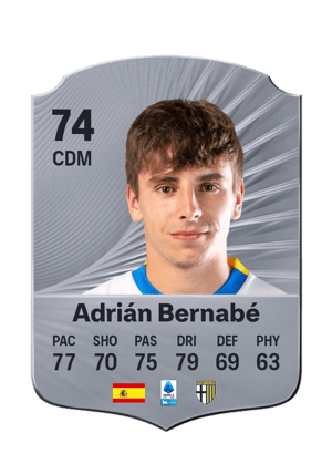 Adrián Bernabé - 74 - Rare