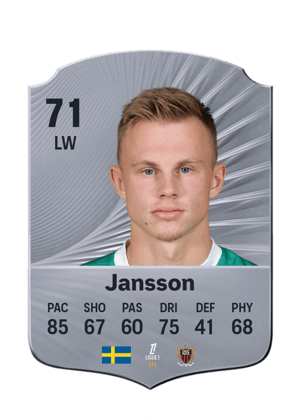 Jansson - 71 - Rare