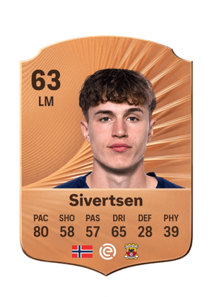 Sivertsen - 63 - Rare