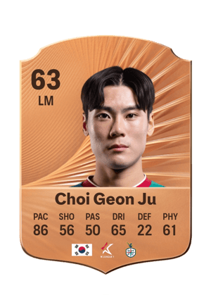 Choi Geon Ju - 63 - Rare