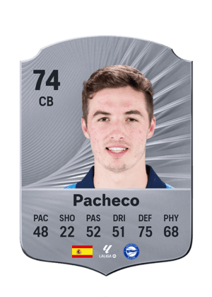 Pacheco - 74 - Rare