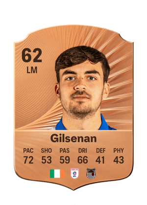 Gilsenan - 62 - Rare