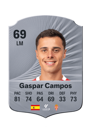 Gaspar Campos - 69 - Rare