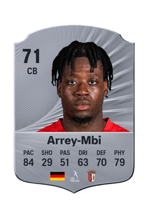 Arrey-Mbi - 71 - Rare