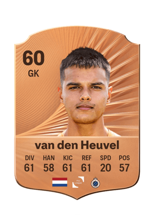 van den Heuvel - 60 - Rare