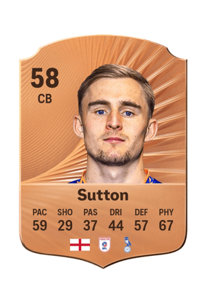 Sutton - 58 - Rare